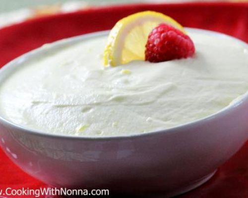 Lemon Whipped Cream